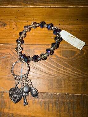 Alexa's Angels Beaded Charm Bracelet